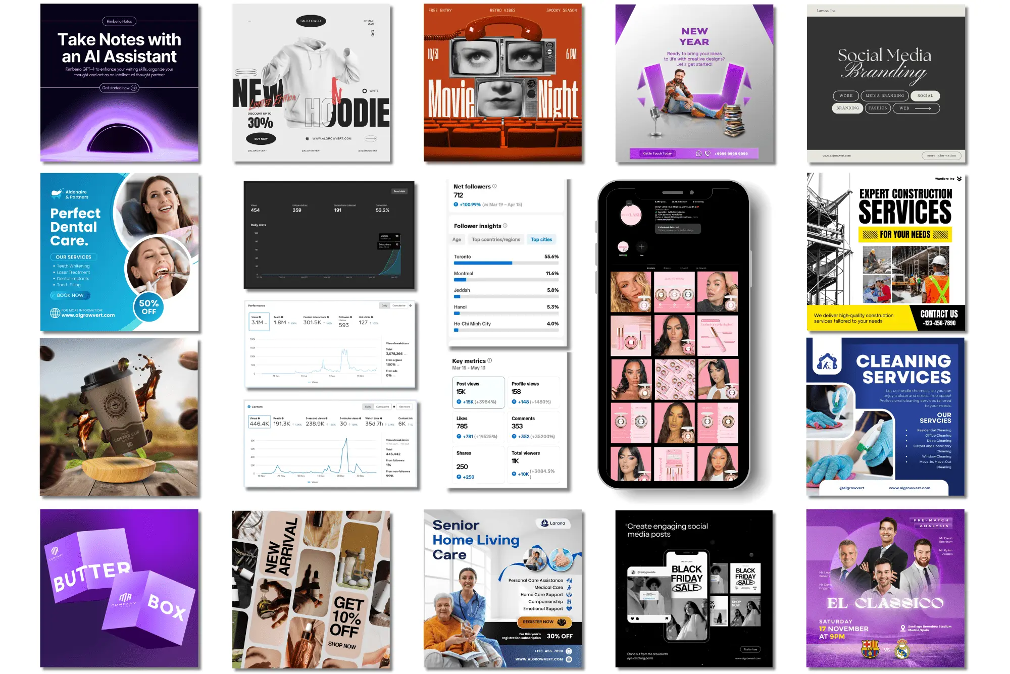 Social Media Strategy - Algrowvert