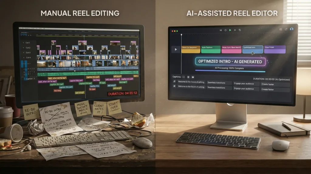 ai video editor for reels